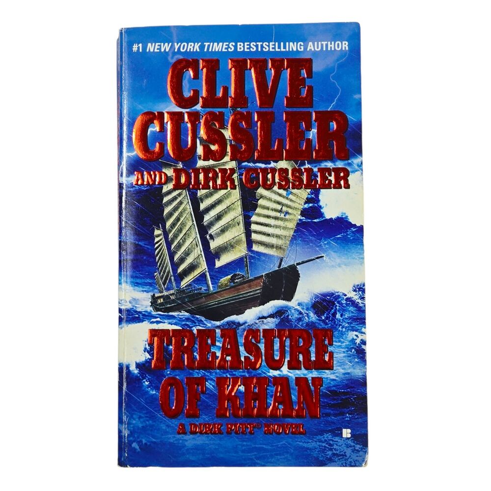 Treasure of Khan by Clive Cussler & Dirk Cussler - Paperback - A Dirk Pitt Novel